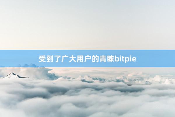 受到了广大用户的青睐bitpie