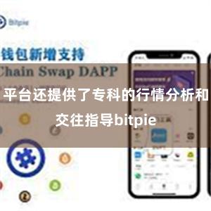 平台还提供了专科的行情分析和交往指导bitpie